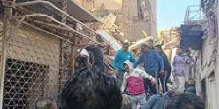 التحقيقات: عقار إمبابة المنهار صادر له قرار إزالة قديم