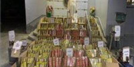 ضبط تاجر ألعاب نارية وبحوزته نحو 29 ألف قطعة وأسلحة بيضاء بالإسكندرية