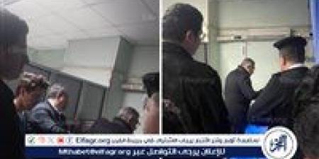 محافظ الدقهلية ونائبه يطمئنان على حالة المصابين بحادث العقار المنهار اجزاء منه بسبب انفجار غاز