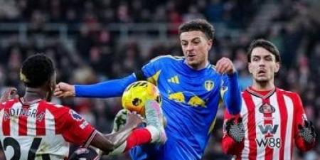 نتيجة مباراة سندرلاند ضد ليدز يونايتد 1-1 في الدوري الإنجليزي.. كالفيرت يتألق