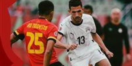 وسط تألق مصطفى شوبير: التعادل السلبي يحسم نتيجة الشوط الأول بين مصر وأنجولا في كأس أمم أفريقيا
