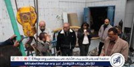 عودة المياه عن بعض المناطق التي بها ضعف بمركزي ابنوب والفتح بأسيوط