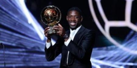 حصاد 2025 ..عثمان ديمبيلي ملك الجوائز الذهبية بعد موسم استثنائى