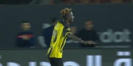 أنوماشي يسجل الهدف الثالث للمقاولون في الأهلي بكأس عاصمة مصر