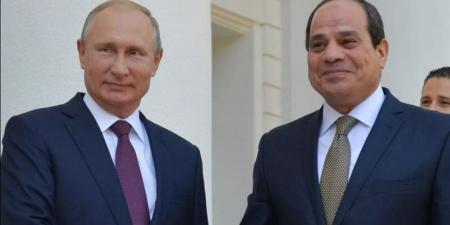 بوتين يدعو الرئيس السيسي لزيارة روسيا ويؤكد دعم ملف الغذاء والطاقة