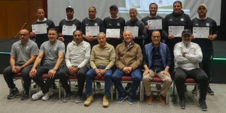 ختام فعاليات الدورة التدريبية المتطورة لمدربي حراس المرمى باتحاد الكرة