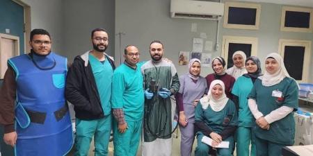 فريق معهد الكبد القومي بالمنوفية ينقذ حياة أصغر مريضة بانسداد مراري