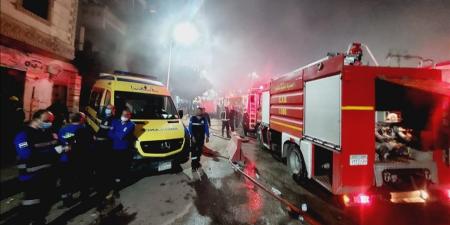 خسائر فادحة جراء حريق في أبودياب شرق دشنا.. ونفوق 40 رأس ماشية