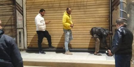 غلق وتشميع كافتيريا مخالفة بدائرة مركز كفر الدوار بالبحيرة