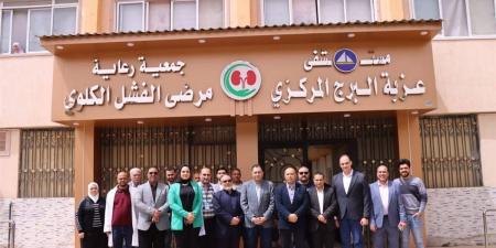 محافظ دمياط يتفقد أعمال تطوير مستشفى عزبة البرج