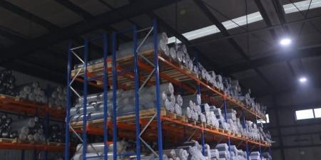 محافظ دمياط يزور الشركة التركية للمنسوجات في المنطقة الصناعية