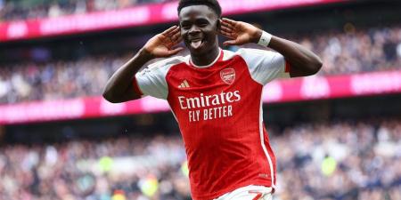 على رأسهم ساكا.. أرسنال يفقد نجومه ضد لشبونة