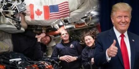 ترامب يهنئ رواد فضاء مهمة أرتميس 2 بعد تحليقهم حول القمر