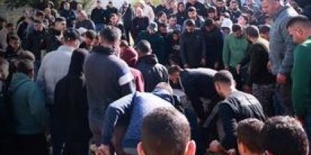 تشيع الشهيدة صبرية شماسنة بعد تعرضها للضرب المبرح على يد جنود الاحتلال