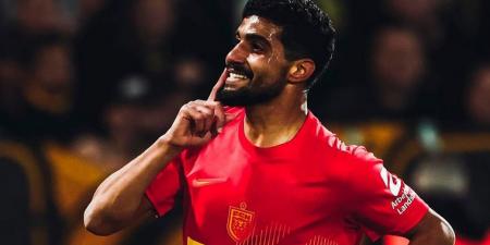 إبراهيم عادل يواصل التألق مع نورشيلاند الدنماركي ويسجل هدف الفوز ضد بروندبي