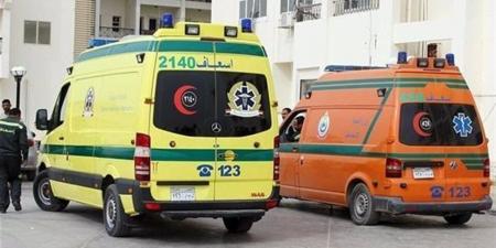 إصابة 4 أشخاص إثر انقلاب سيارة في نجع الحجر شمال أسوان