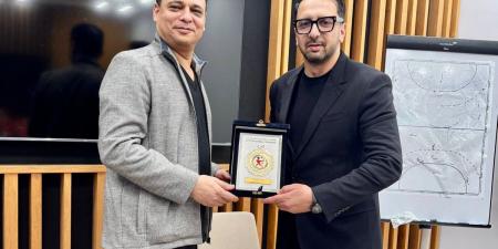 السفير المصري في سلوفاكيا يزور بعثة منتخب اليد 2008 ويشيد بالأداء العالمي