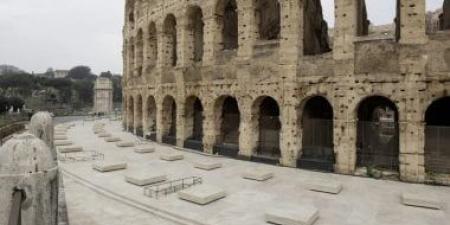 الكولوسيوم يستعيد مدخله الجنوبى بعد أربعة قرون من التدهور