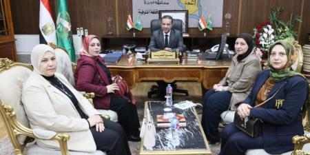 محافظ المنوفية يبحث مع «القومي للمرأة» محاور المشروع القومي لتنمية الأسرة