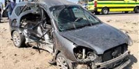 إصابة 4 أشخاص في تصادم سيارتين على الطريق الدولي الساحلي بالدقهلية