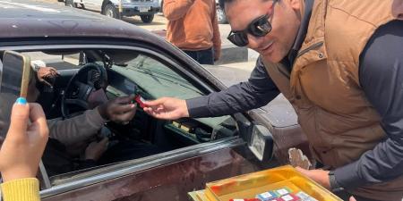 جمصه تحتفل بشم النسيم.. استقبال بالورود وجولات ميدانية لمتابعة الخدمات