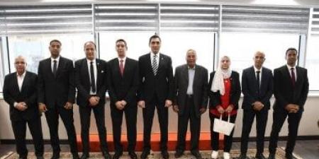 وزير الرياضة يستقبل مجلسى إدارة اتحادى ألعاب القوى والسلة