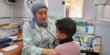 قوافل سكانية شاملة تقدم خدمات طبية للمستحقين في البحيرة