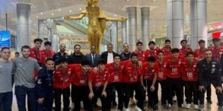 خالد فتحى يستقبل أبطال برونزية البحر المتوسط لكرة اليد