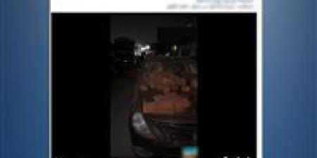 طوب يسقط من سيارة نقل.. الداخلية تكشف ملابسات واقعة تلف سيارة بالمقطم