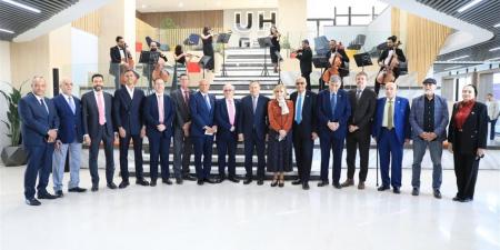 "قنصوة" يفتتح مبنى جديدًا بجامعة هيرتفوردشاير بمصر ضمن توسعاتها لتعزيز جودة التعليم الدولي