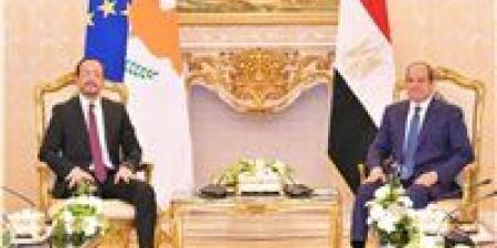 الرئاسة القبرصية: حضور السيسي يمنح قمة نيقوسيا ثقلاً إستراتيجياً ورسالة وحدة إقليمية