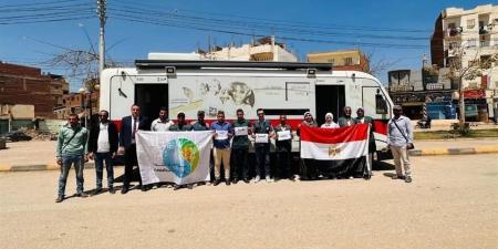 "مياه المنوفية" تختتم فعاليات القافلة المائية بقرية شما بأشمون للتوعية بترشيد الاستهلاك