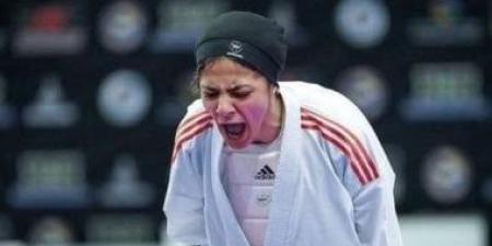 منة الهوارى تحقق فضية الدورى العالمى للكاراتيه