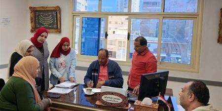 متابعة مكثفة لملفات التصالح والمتغيرات المكانية بمدينة دمياط