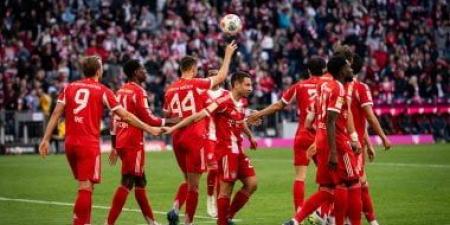 بايرن ميونخ يحتفل بالدورى الألمانى أمام ماينز