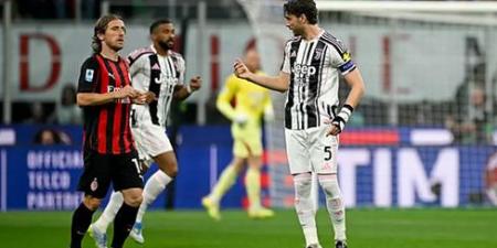 ميلان ضد يوفنتوس.. ملخص اهداف ونتيجه مباراة ميلان ويوفنتوس في الدوري الإيطالي بعد مرور 75 دقيقة