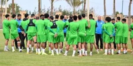 المصري يختتم استعداداته لمواجهة سموحة في الجولة الرابعة بمجموعة التتويج