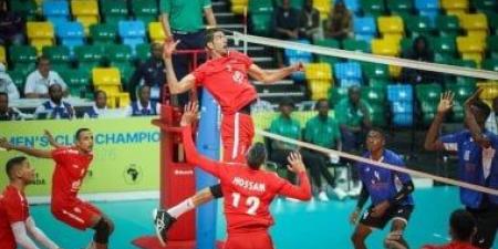 الأهلى أمام بطل رواندا وبتروجت مع ليتو الكاميرونى في بطولة أفريقيا لرجال الطائرة