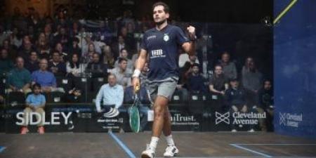 كريم عبد الجواد يواجه بطل فرنسا فى نهائى كأس جراسهوبر للاسكواش بزيورخ