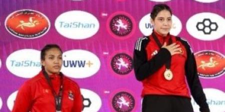 منتخب المصارعة النسائية تحت 20 سنة يحصد 5 ميداليات بالبطولة الأفريقية