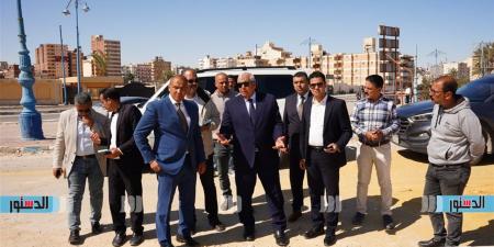 محافظ مطروح يوجه بتعظيم الاستفادة من كوبري روميل ويتفقد تطوير الكورنيش الشرقي