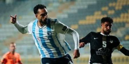 مصطفى زيكو يسجل هدف بيراميدز الثانى فى شباك إنبى