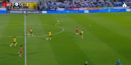 القادسية ضد النصر.. ملخص اهداف ونتيجه مباراة النصر والقادسية في دوري روشن السعودي بعد مرور 20 دقيقة