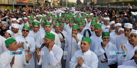 الطرق الصوفية تحتفل بالليلة الختامية لـ"مولد سيدى الغريب" بالسويس.. الخميس