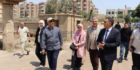 محافظ القليوبية يتفقد محلج القطن الأثري بالقناطر الخيرية لبحث سبل استثماره