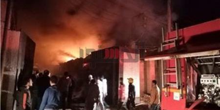 إخماد حريق في منزل بقرية الحرازات جنوب قنا