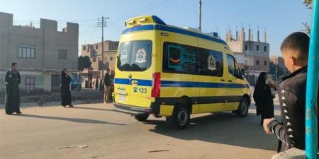 إصابة شابين في انقلاب موتوسيكل أعلى كوبري دندرة بقنا