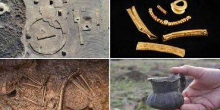 اكتشاف قطع ذهبية عمرها 3500 عام ومقابر من العصر البرونزى فى المجر