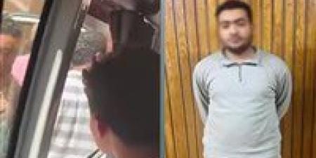 القبض على شخص منع سائق حافلة مدرسية من المرور أمام منزله بالإسكندرية