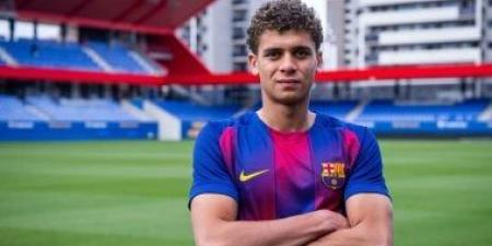 حمزة عبد الكريم أساسيا فى تشكيل برشلونة ضد تينيريفي بكأس الأبطال للشباب